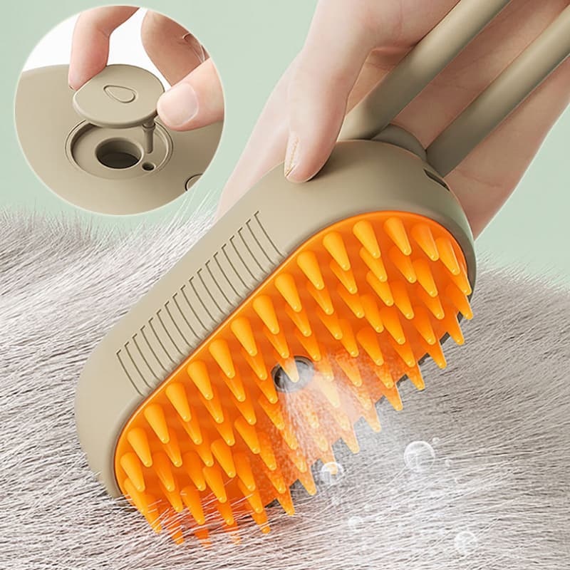 Brosse Vapeur 3-en-1 pour Chat et Chien — visuel 4