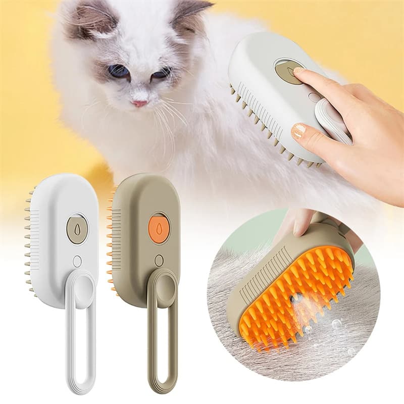 Brosse Vapeur 3-en-1 pour Chat et Chien — visuel 19
