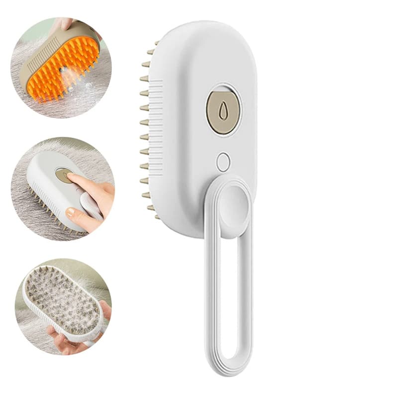 Brosse Vapeur 3-en-1 pour Chat et Chien — visuel 21
