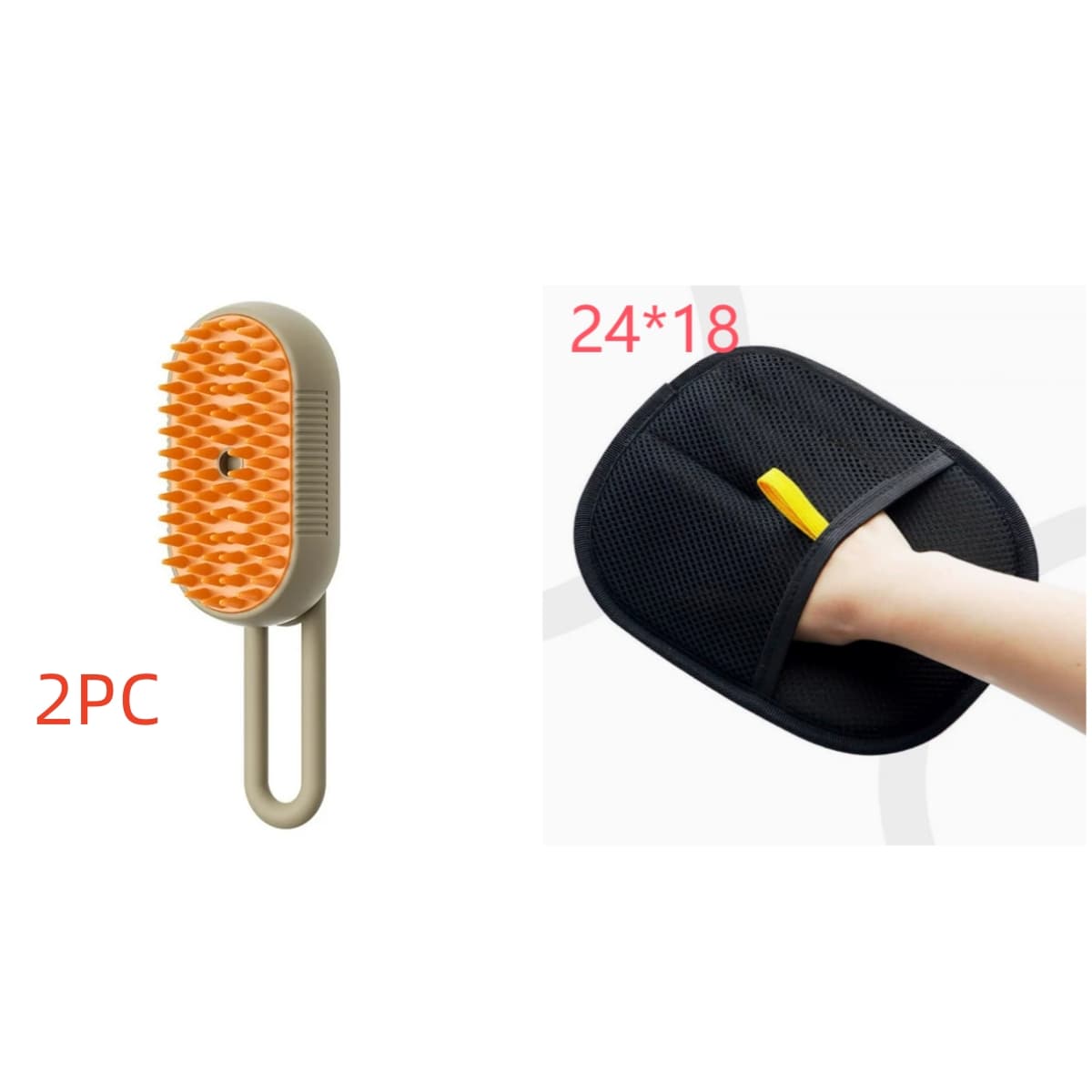 Brosse Vapeur 3-en-1 pour Chat et Chien — visuel 27