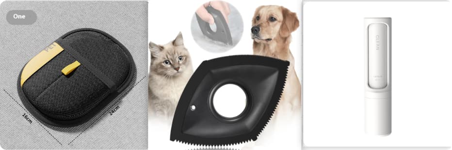 Cat Hair Cleaner Cat Hair Removal And Adsorption Artifact Hair Brush — visuel 2